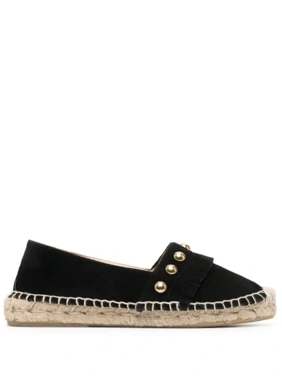 Shop Tila March Studded Espadrilles In Black