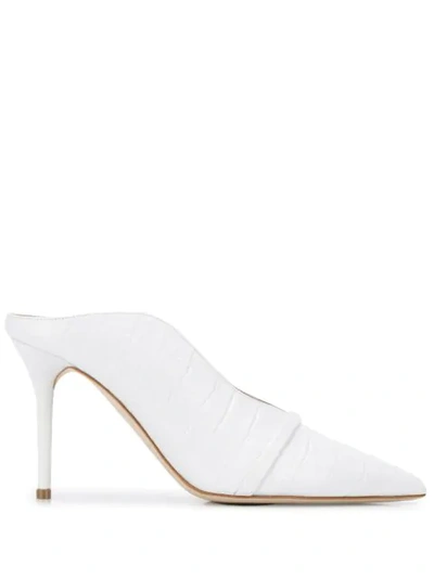 Shop Malone Souliers Constance Mules In White