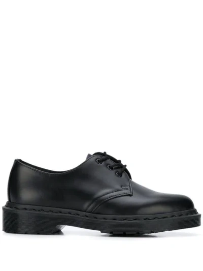Shop Dr. Martens Lace-up Low Heel Shoes In Black