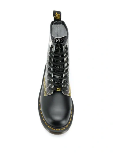Shop Dr. Martens' 1460 Basquiat 35mm Ankle Boots In Black