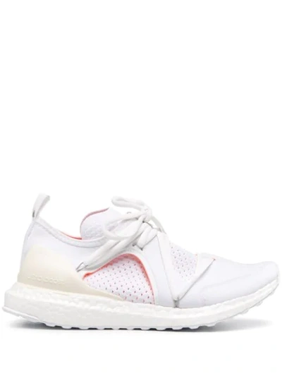 Shop Adidas By Stella Mccartney Mesh-panel Sneakers In White