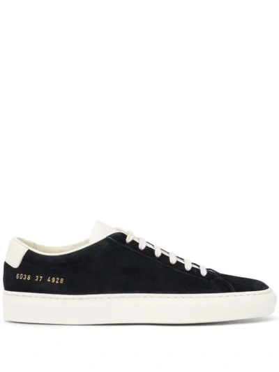 Shop Common Projects Achilles Low-top Sneakers In Blue