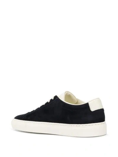 Shop Common Projects Achilles Low-top Sneakers In Blue