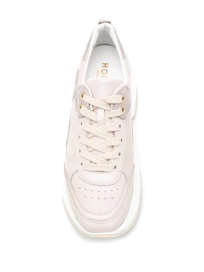 Shop Hogan Maxi I Active Sneakers In Neutrals