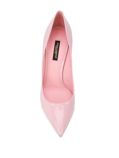 Shop Dolce & Gabbana Pointed Toe High-heel Pumps In Pink