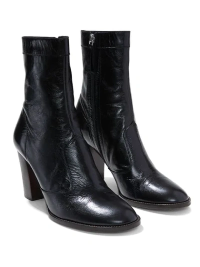 Shop Marc Jacobs The Ankle Boot Boots In Black