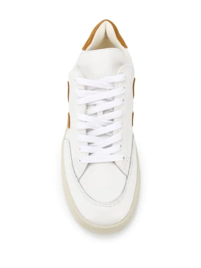 Shop Veja Low-top Lace-up Sneakers In White