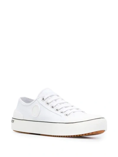 Shop Stella Mccartney Low-top Lace-up Sneakers In White