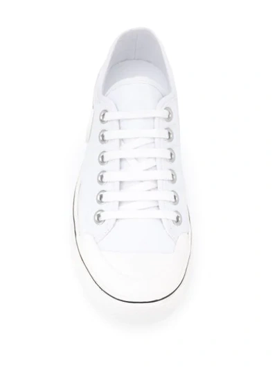 Shop Stella Mccartney Low-top Lace-up Sneakers In White