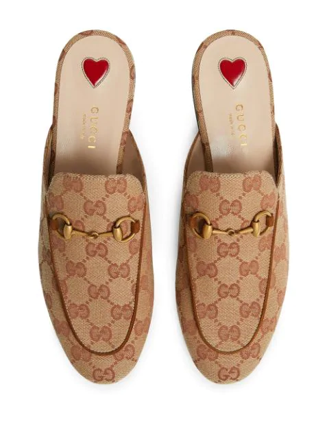 women's princetown canvas slipper