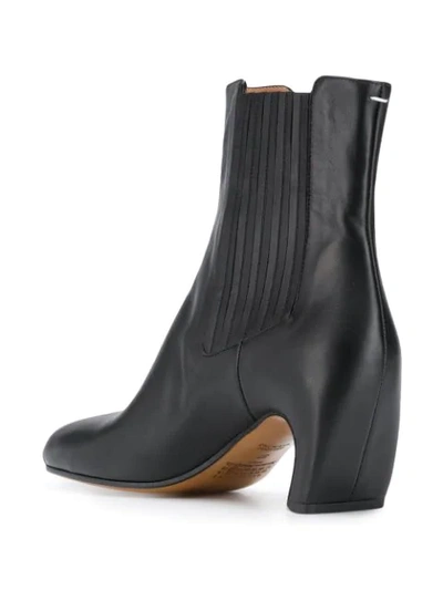 Shop Maison Margiela Tabi Split-toe Boots In Black