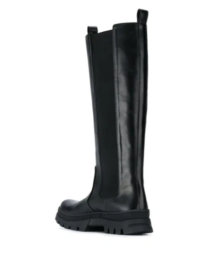 Shop Mulberry Hoxton Chelsea Ranger Boot In Black