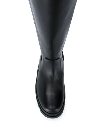 Shop Mulberry Hoxton Chelsea Ranger Boot In Black
