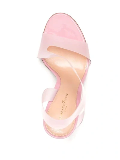 Shop Gianvito Rossi Metropolis Open-toe Sandals In Pink