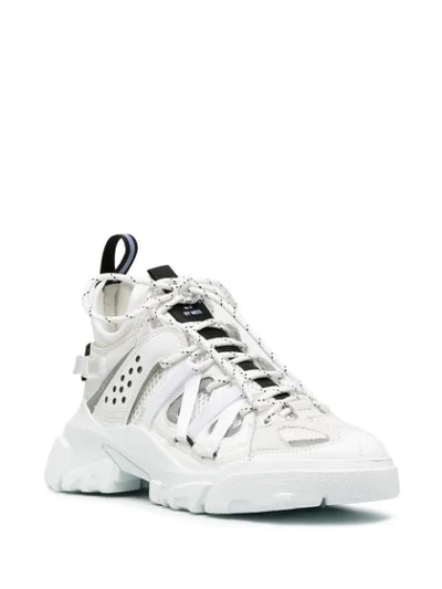 Mcq By Alexander Mcqueen Orbyt Low-top Sneakers In White