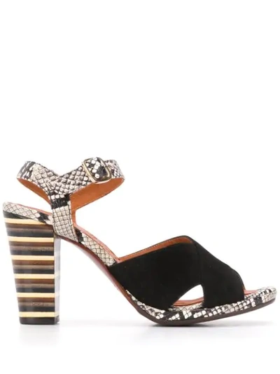 Shop Chie Mihara Aila Sandals In Black