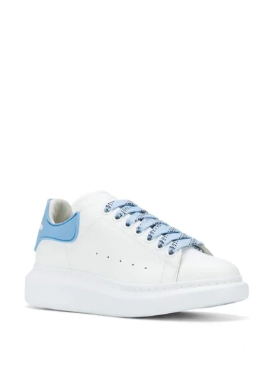 Shop Alexander Mcqueen Oversize Sneakers In White