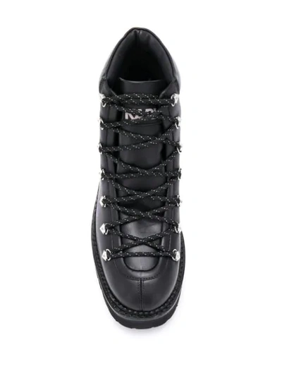 Karl Lagerfeld Kombat Ii Ankle Boots In Black