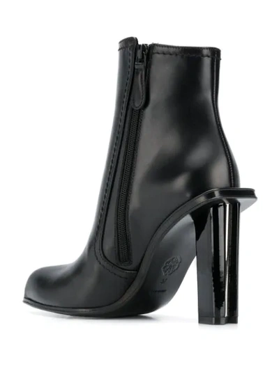 Shop Alexander Mcqueen 120mm Ankle Boots In Black
