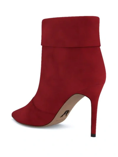 Shop Paul Andrew Banner 85 Ankle Boots In Red