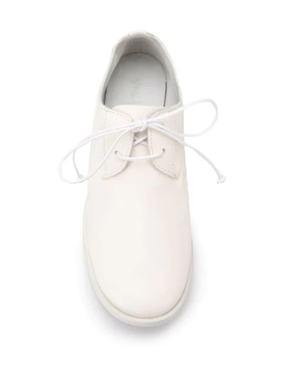 Shop Marsèll Low-heel Oxford Shoes In White