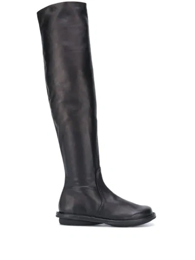 Shop Trippen Rider Sat Boots In Black