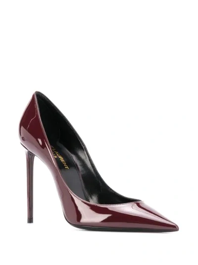 PATENT POINTED TOE PUMPS