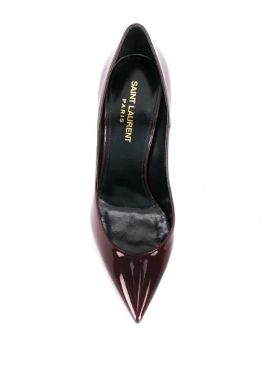 PATENT POINTED TOE PUMPS