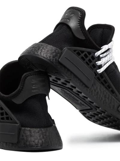 Shop Adidas Originals By Pharrell Williams Black Hu Nmd Sneakers