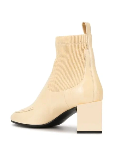 Pierre Hardy Ace Ankle Boots In Neutrals