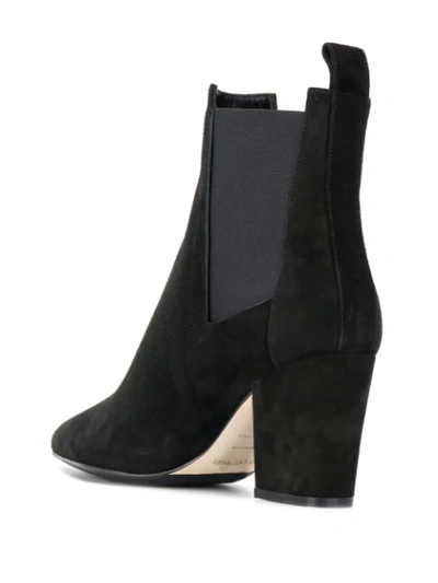 Shop Sergio Rossi Sergio Ankle Boots In Black