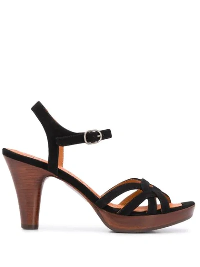 Shop Chie Mihara 90mm Open-toe Sandals In Black