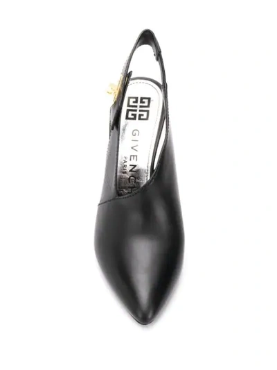 Shop Givenchy Eden Asymmetric Pumps In Black
