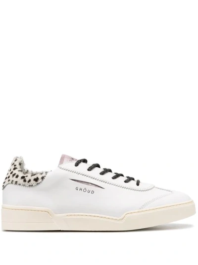 Shop Ghoud Low-top Lace-up Sneakers In White
