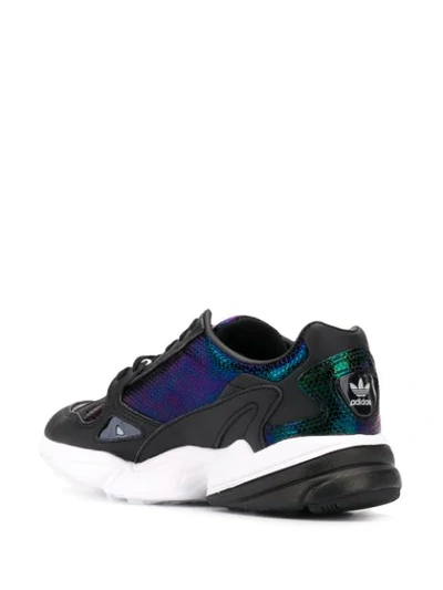 Shop Adidas Originals Falcon Sneakers In Black