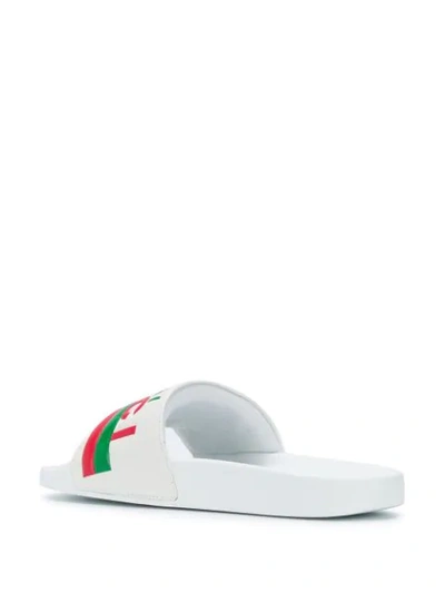 Shop Gucci Original  Slides In White