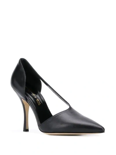 Shop Vejas X Maiorano Pointed Pumps In Black