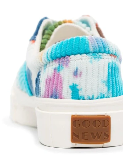 Shop Good News Opal Tie-dye Sneakers In Blue