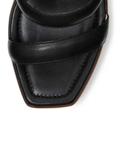 Shop Jimmy Choo Athenia Wedge Sandals 110mm In Black