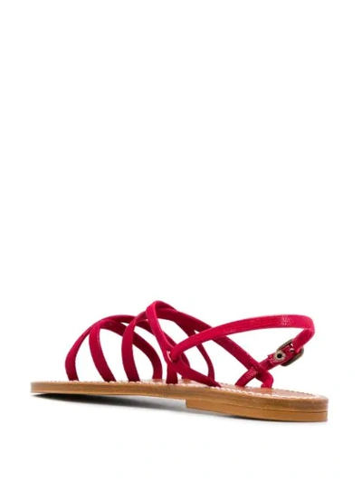 Shop Kjacques Talara Sandals In Red