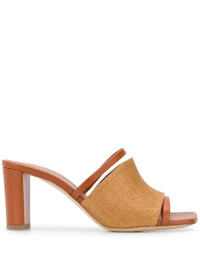 Shop Malone Souliers Demi 70 Mules In Brown