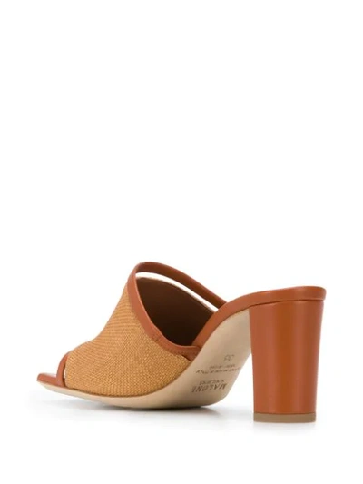 Shop Malone Souliers Demi 70 Mules In Brown