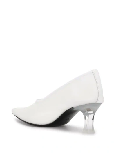 Shop The Row Mesh Sock 60mm Pumps In White