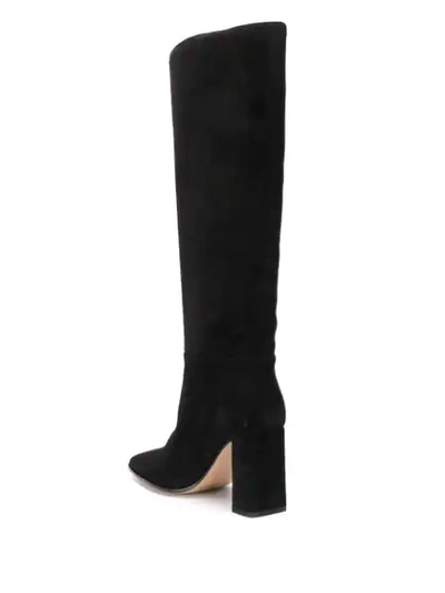 Shop Gianvito Rossi Hynde Knee-high Boots In Black