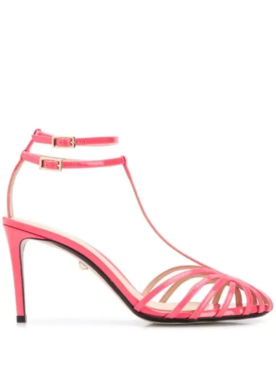 Shop Alevì Anna Open-toe Sandals In Pink