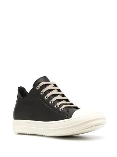 Shop Rick Owens Low-top Sneakers In Black