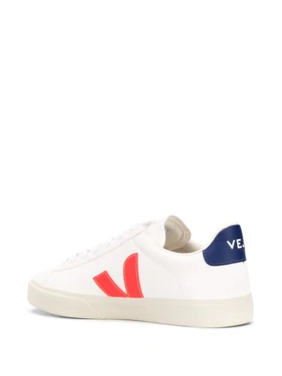 Shop Veja Campo Low-top Sneakers In White