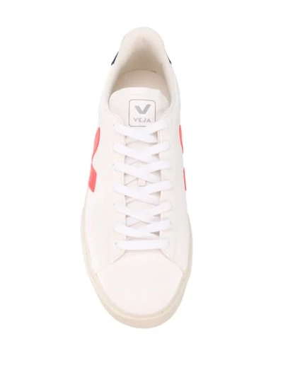 Shop Veja Campo Low-top Sneakers In White