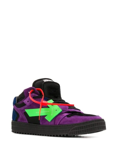 Shop Off-white Off-court Low-top Sneakers In Purple