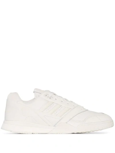 Shop Adidas Originals Classic Ar Leather Sneakers In White